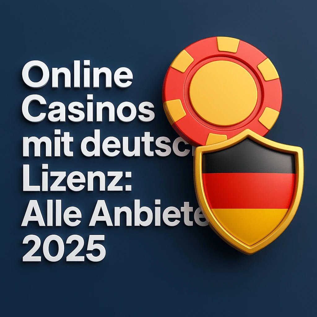 Online Casinos mit deutscher Lizenz: Alle Anbieter 2025