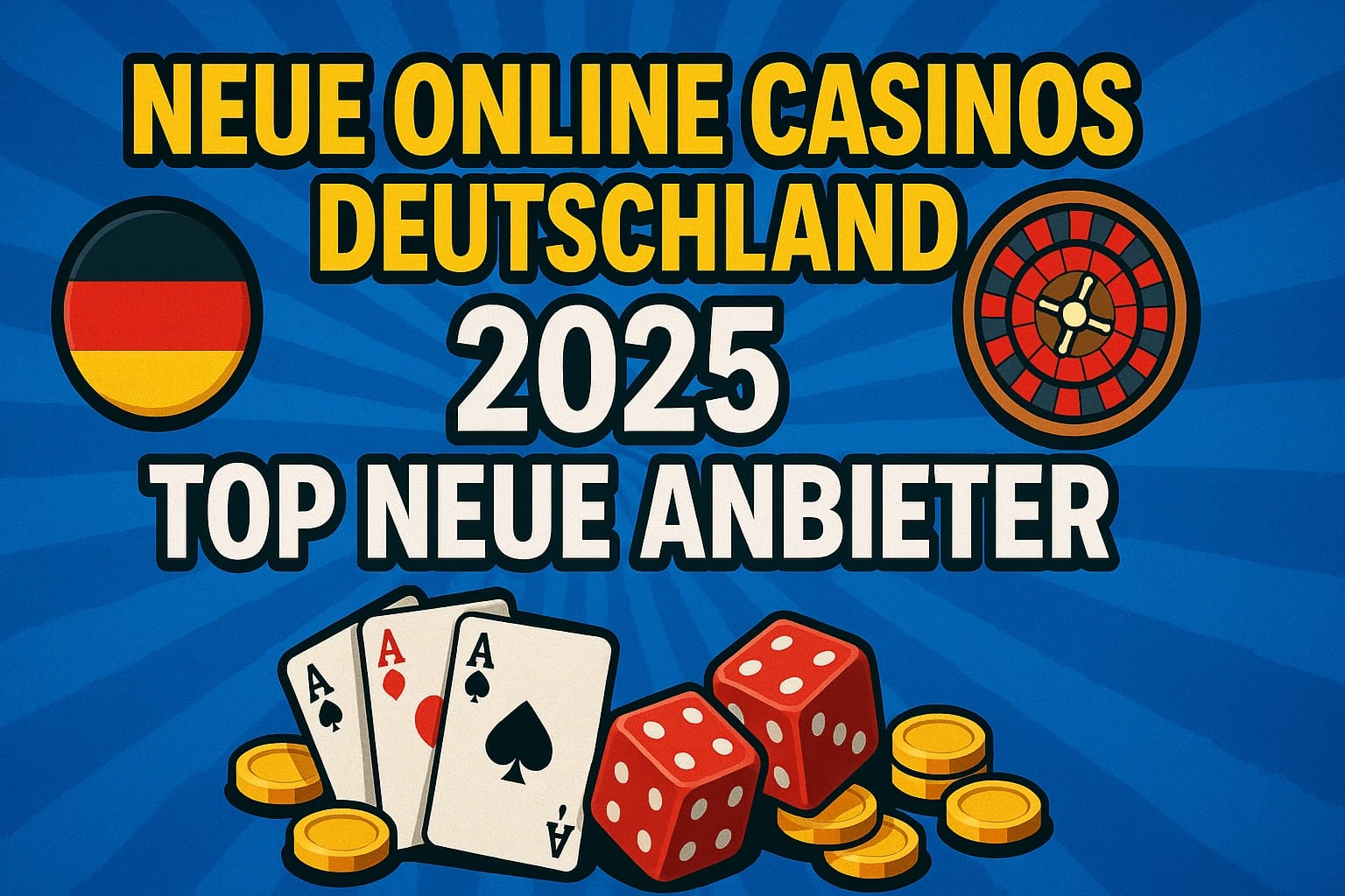 Neue Online Casinos Deutschland 2025: Top neue Anbieter